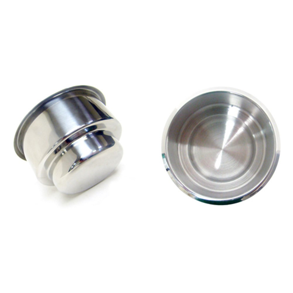 Dual Drop in Stainless Steel Cup Holder