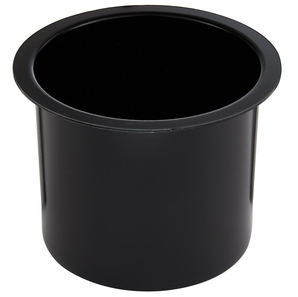 Vivid Black Aluminum Cup Holder