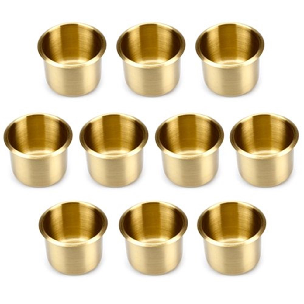Brass Drop-In Cup Holder