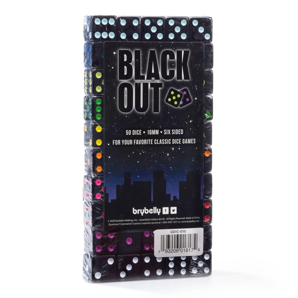 Blackout Dice, 50-pack