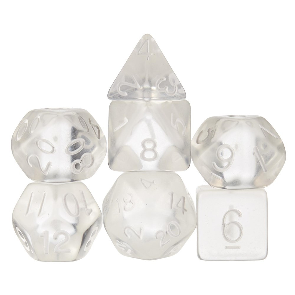 Set of 7 Polyhedral Dice, Astral Echoes