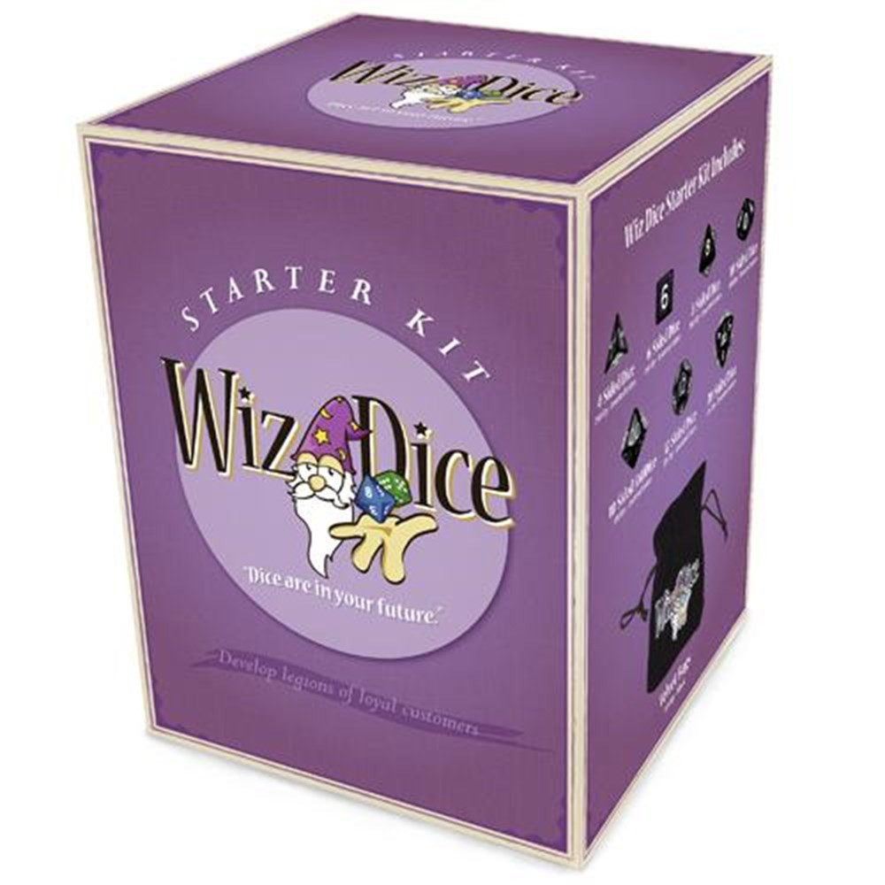 Wiz Dice Starter Kit with Acrylic Display