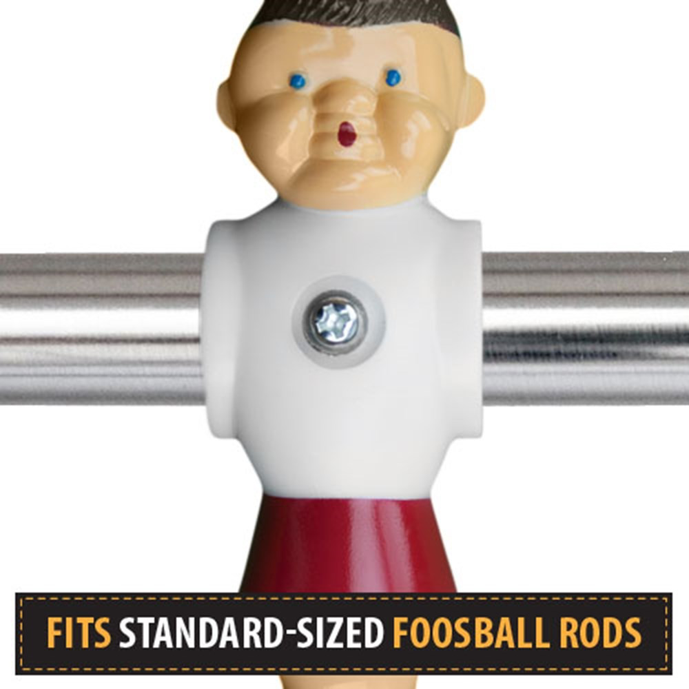 Old Style Foosball Man - Red