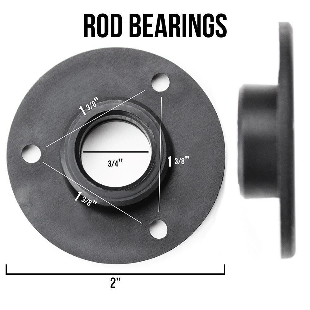 Pack of 16 Rod Bearings for Standard Foosball Tables