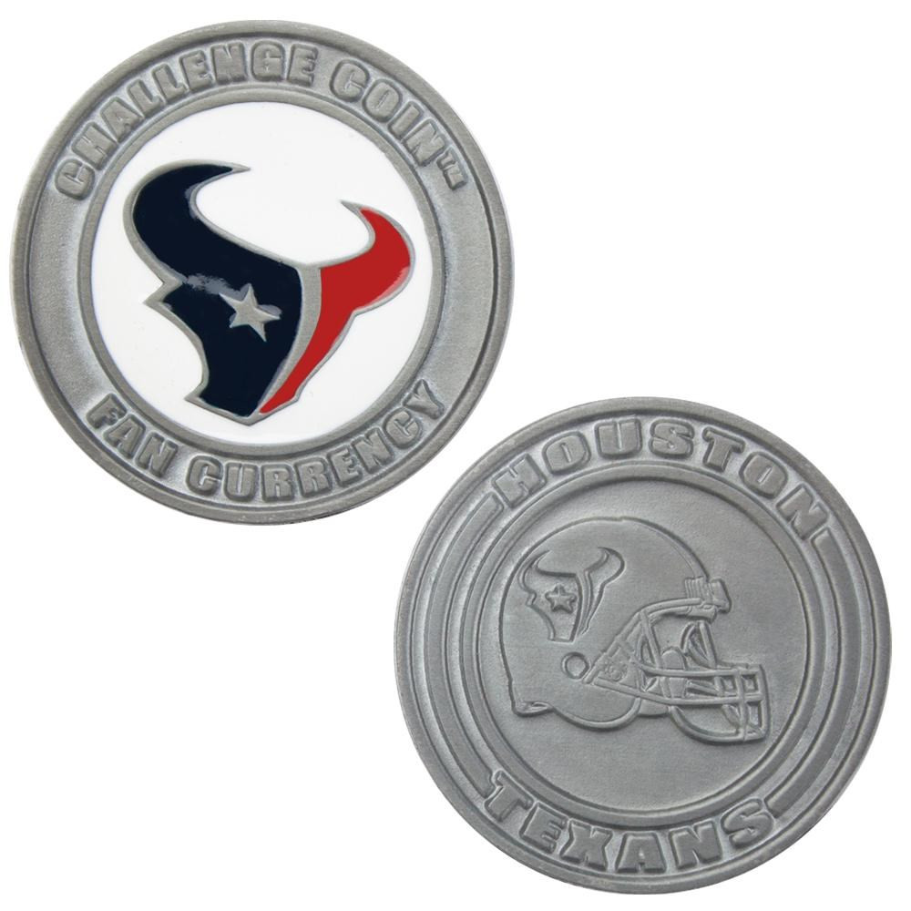 Challenge Coin Card Guard - Houston Texans