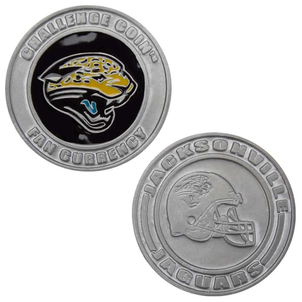 Challenge Coin Card Guard - Jacksonville Jaguars