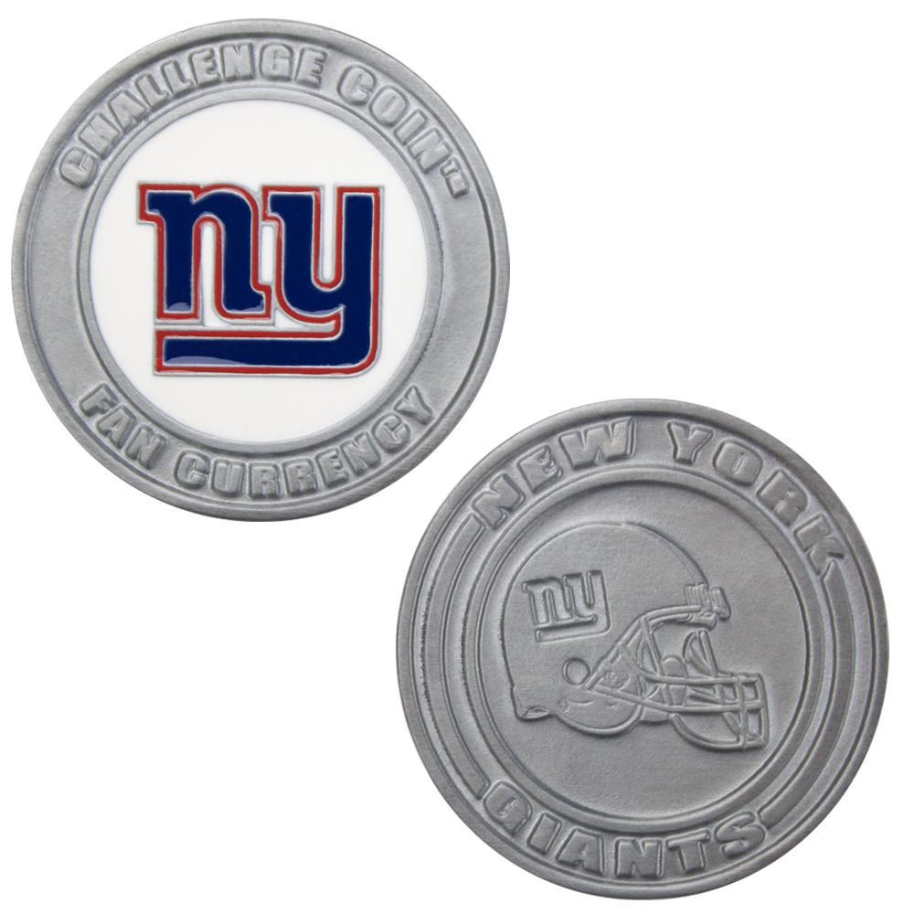 Challenge Coin Card Guard - New York Giants