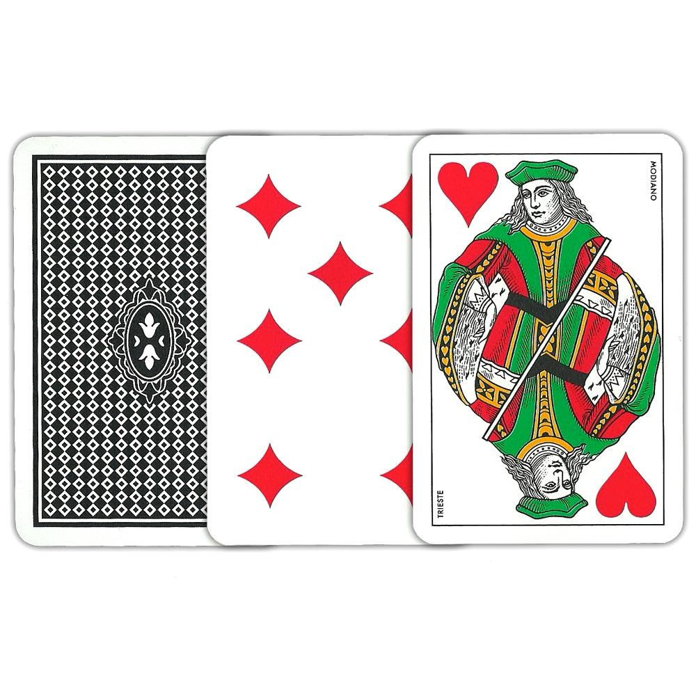 Genovesi 100% Plastic Modiano Playing Cards