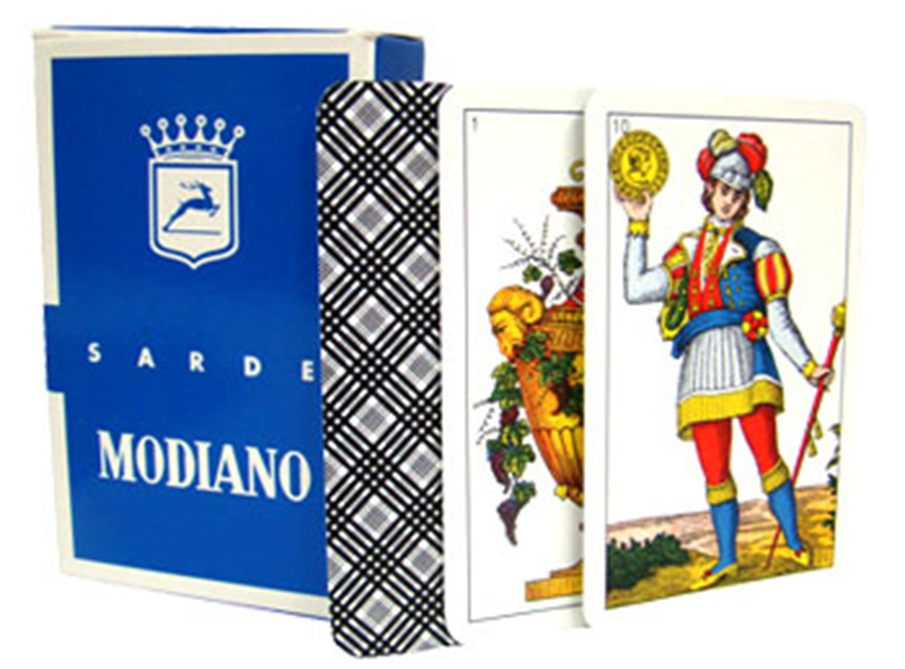 Deck of Sarde Italian Regional Playing Cards