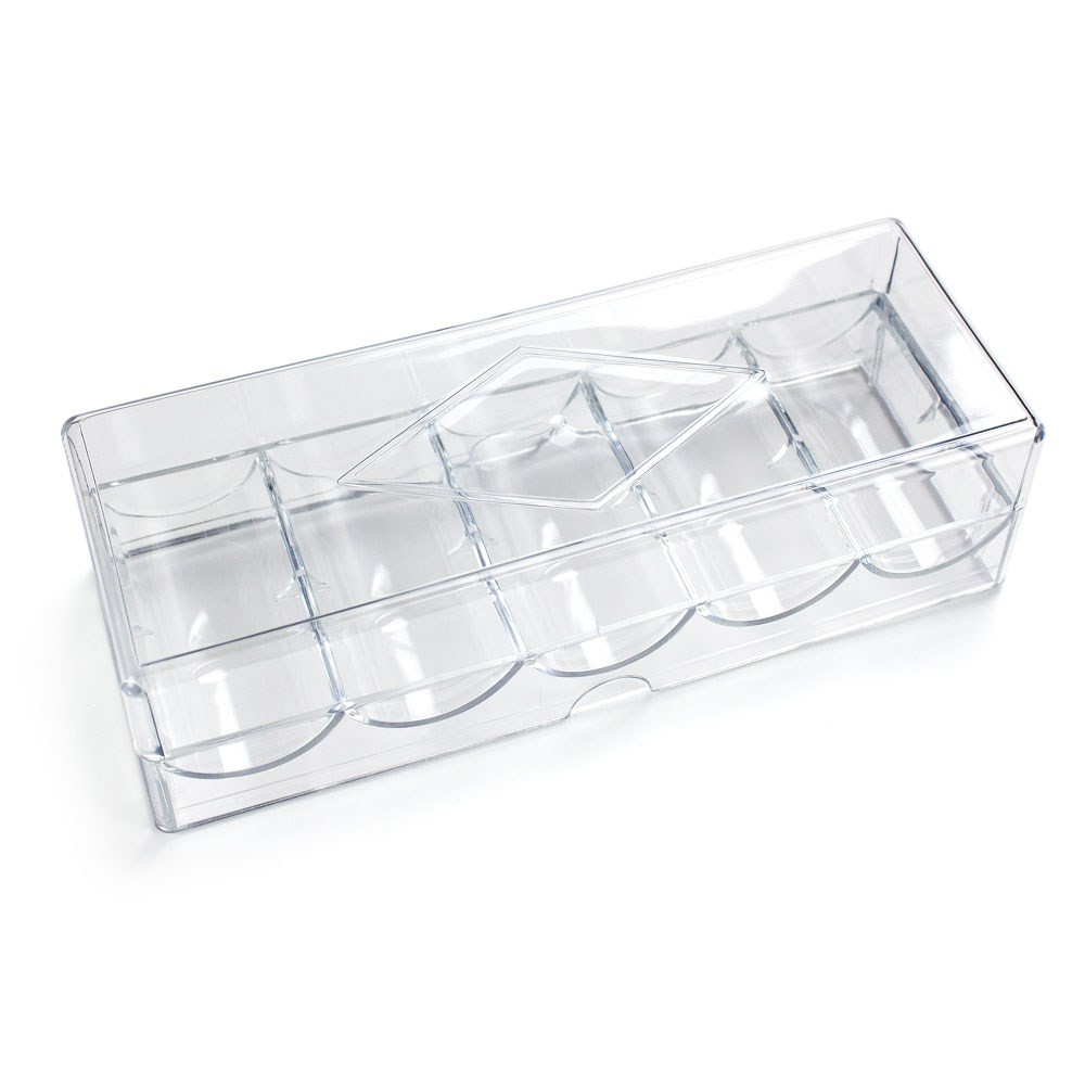 Acrylic Chip Tray WITH Lid