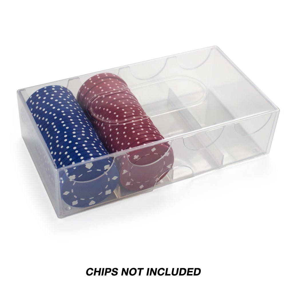 Poker Chip Storage Box - Holds chips |
