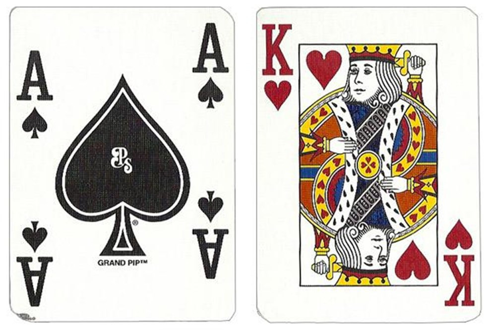 Single Deck Used in Casino Playing Cards - Casino Royale