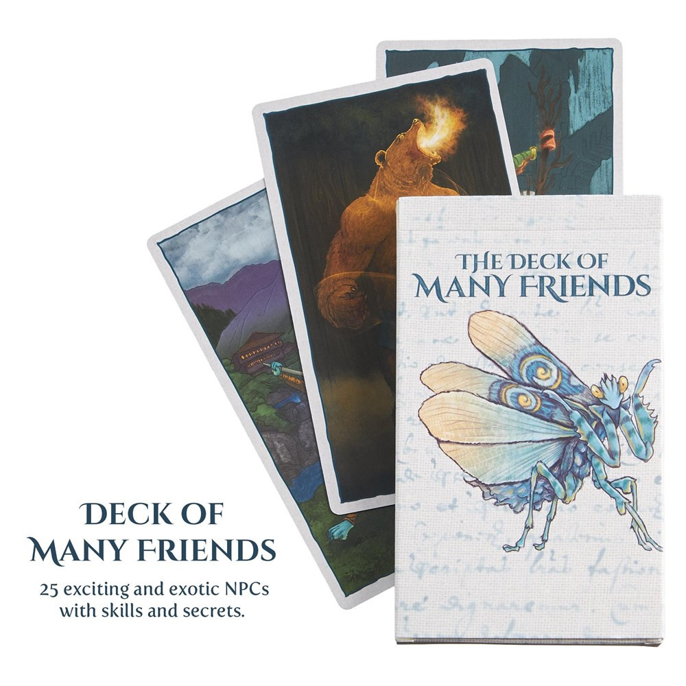 Deluxe Decks of Many Friends & Foes with Character Pawns