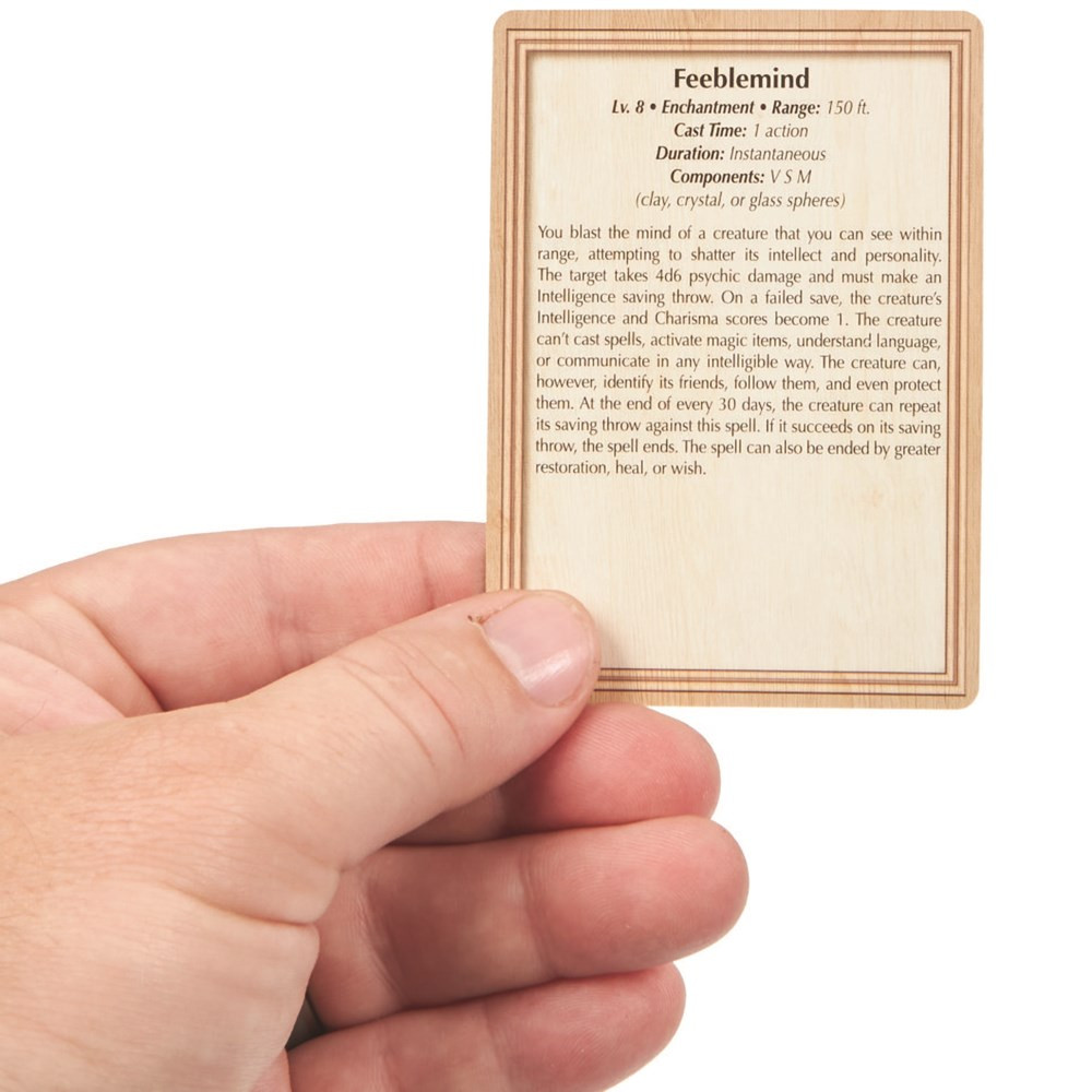 Druid Spell Cards