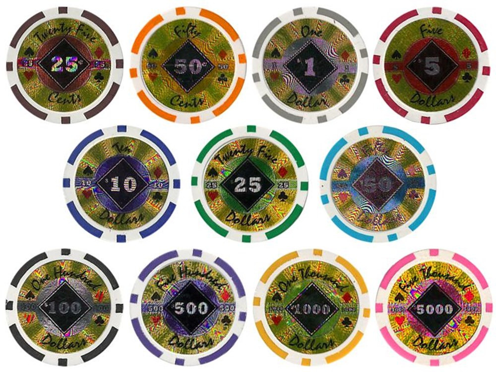 Black Diamond 24 Gram Poker Chips