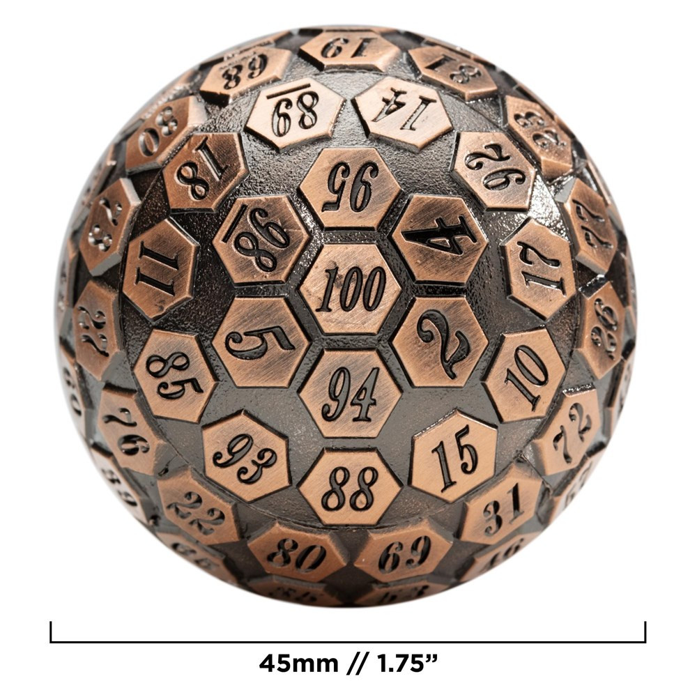 Orb of Predestined Fate d100, Ancient Copper