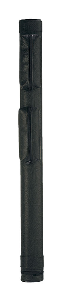 Lucasi LC11A 1B1S Hard Black Leather Pool Cue Case