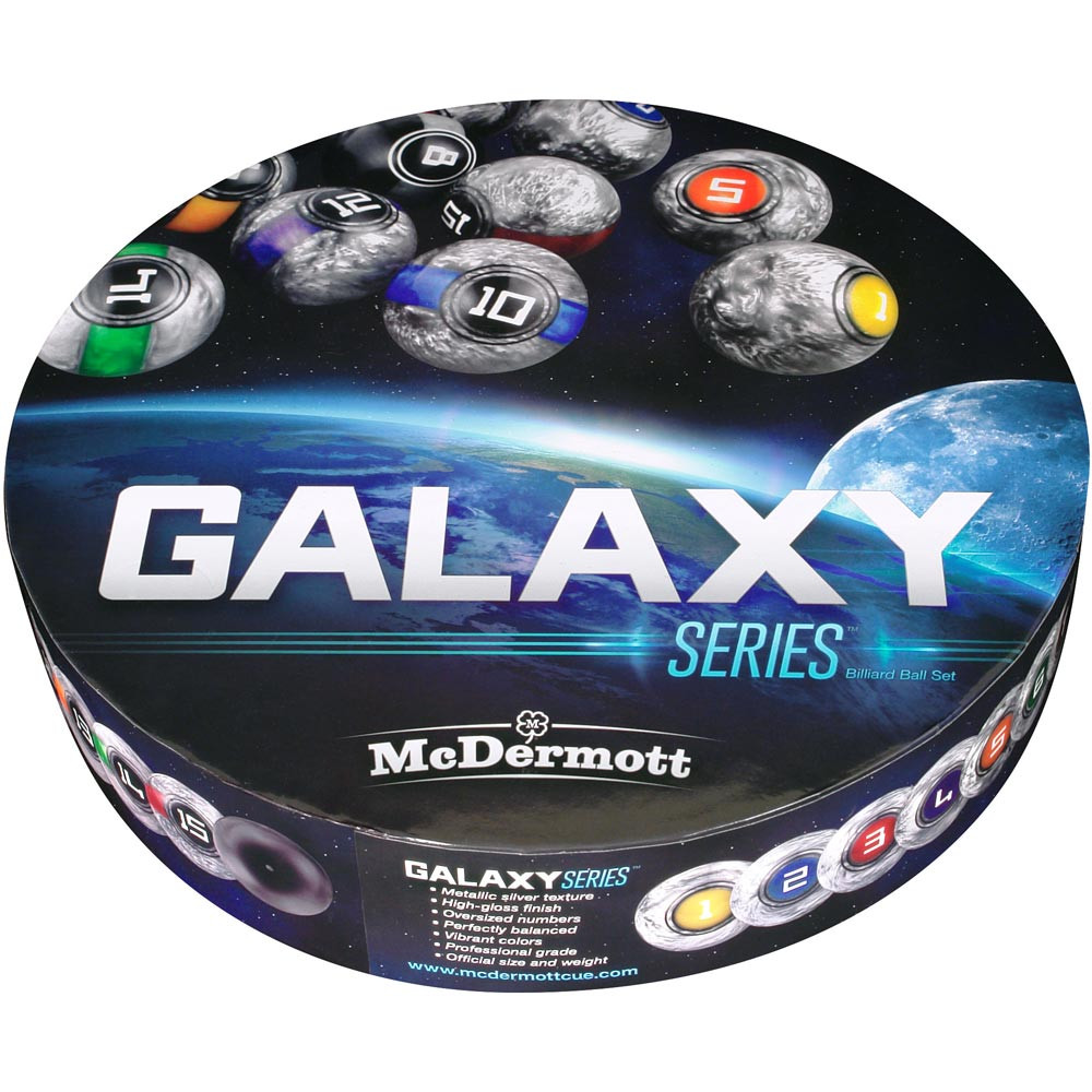 Galaxy Series Billiard Ball Set by McDermott