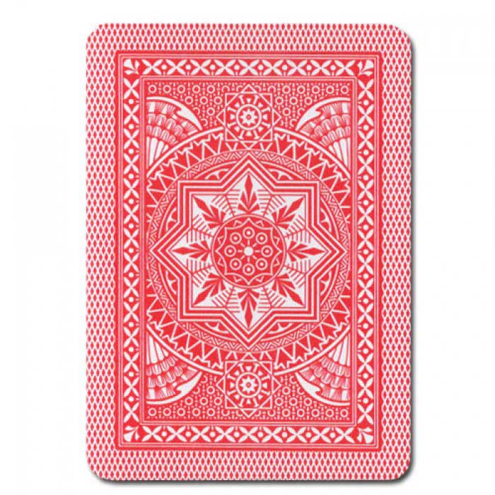 Modiano Cristallo Red Plastic Playing Cards