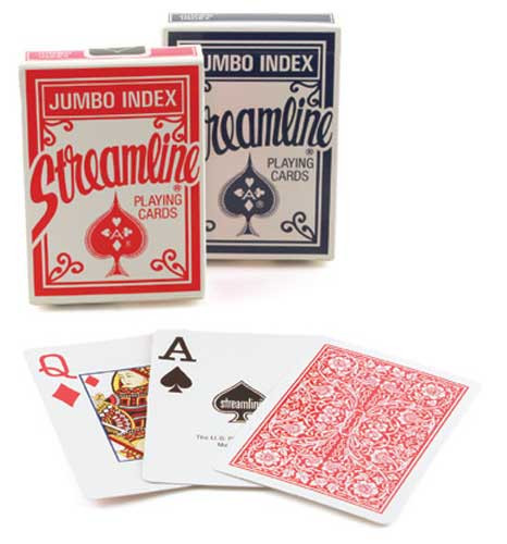 Streamline Jumbo Index Playing cards