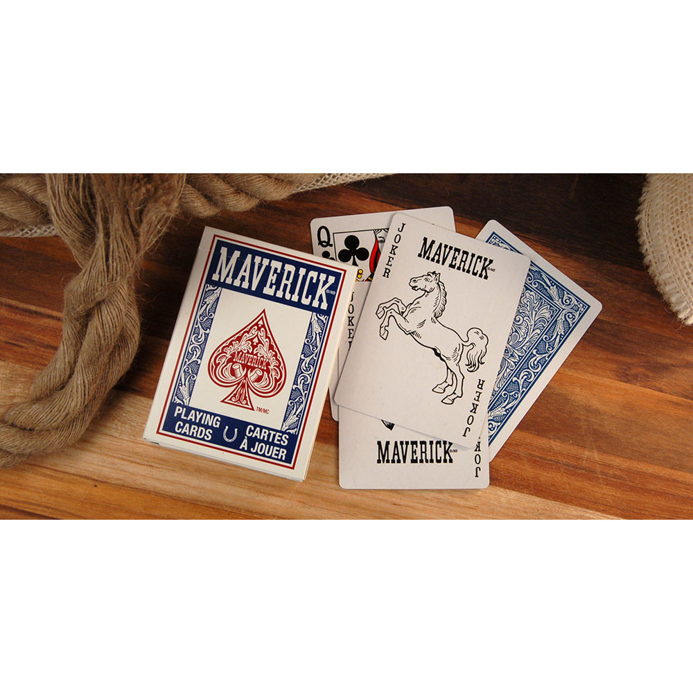  Maverick Playing Cards, Standard Index, (Pack of 12) : Toys &  Games