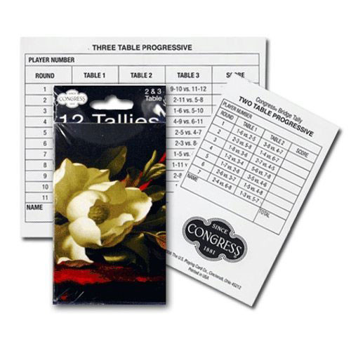 Congress Southern Charm Tally Cards