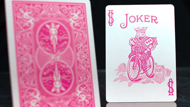 Show your support with a Pink Ribbon deck. 15¢ of sales from each deck of Bicycle® Pink Ribbon Playing Cards will be donated to the Breast Cancer Research Foundation.