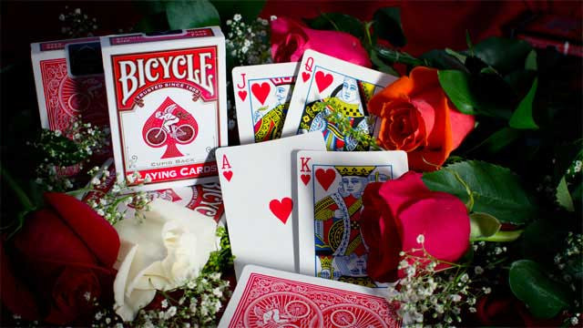 Bicycle Cupid Back Playing Cards