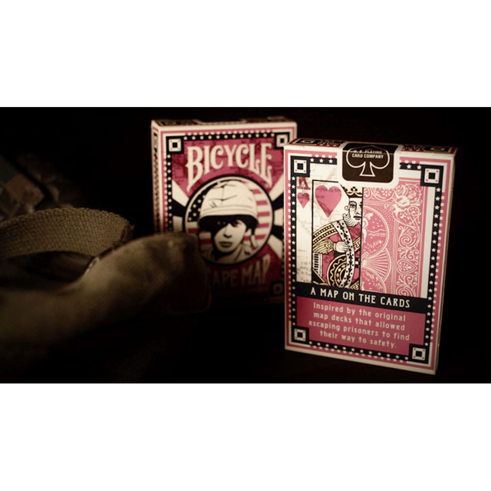 Bicycle Escape Map Playing Cards
