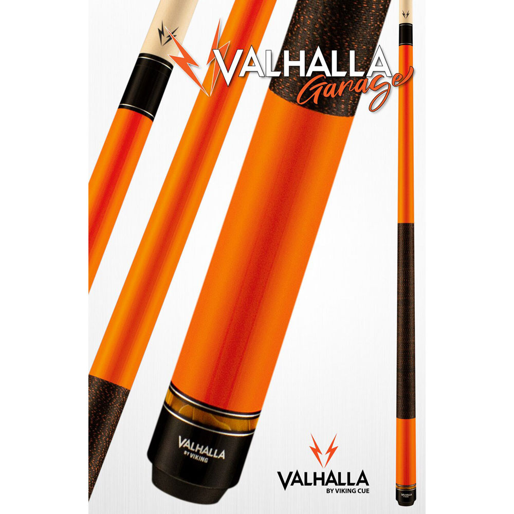 Valhalla Garage VG021 Orange Pool Cue Stick