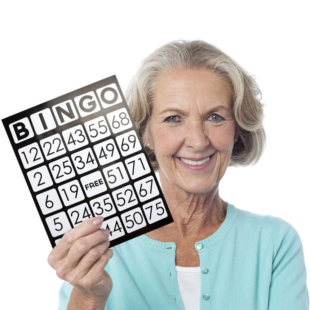 EZ Readers Jumbo Bingo Cards, Pack of 50