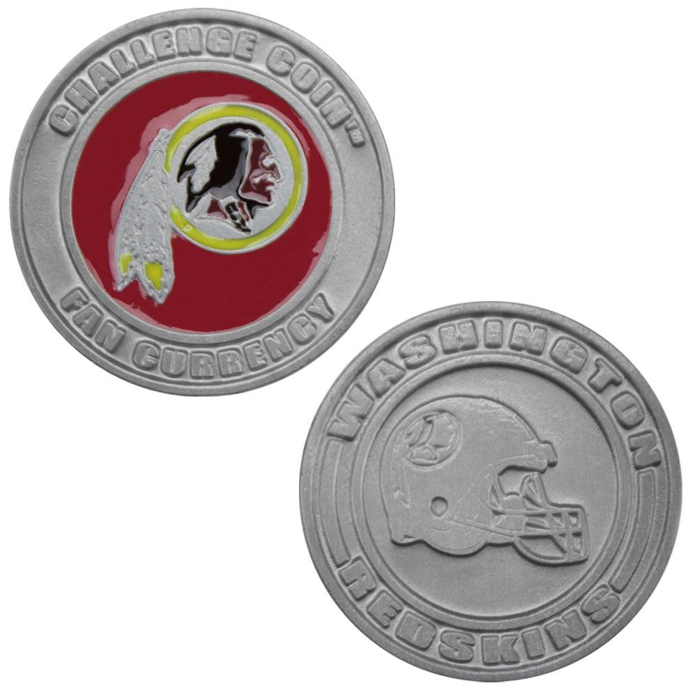 Challenge Coin Card Guard - Washington Redskins