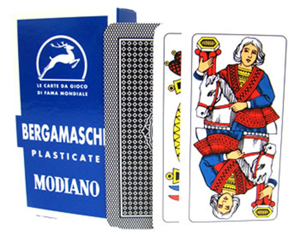Deck of Bergamasche Italian Regional Playing Cards | GMOD-751