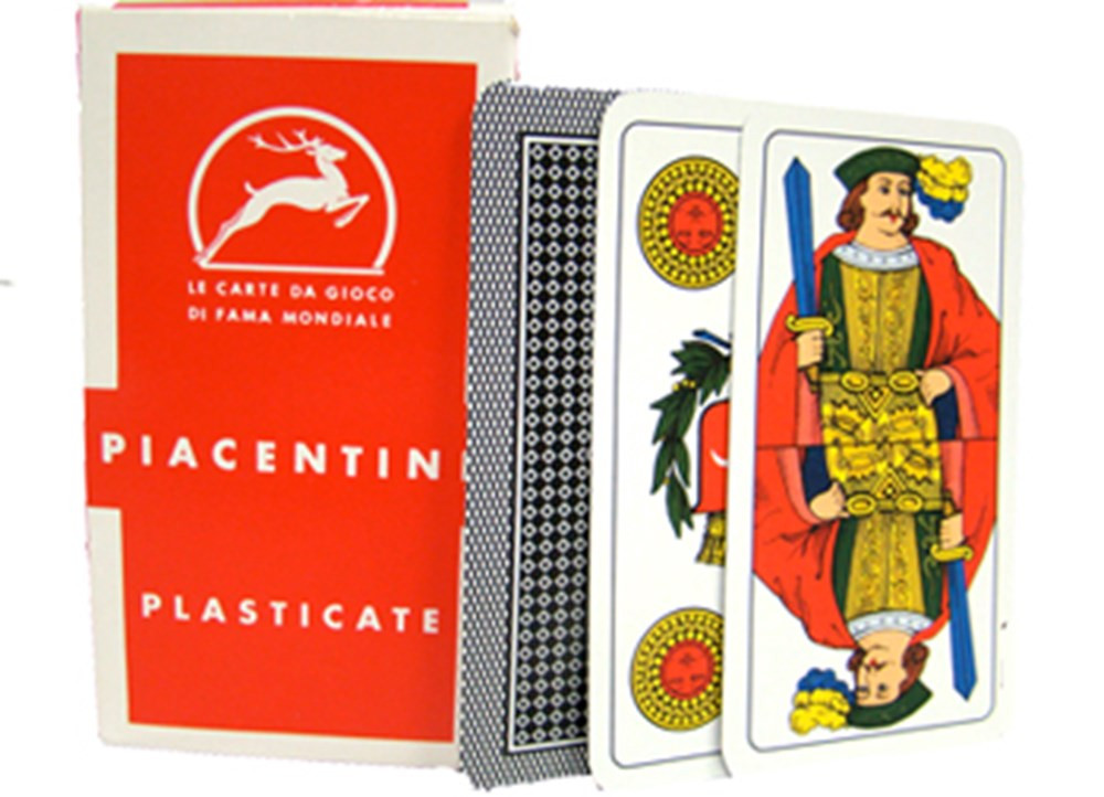 Deck of Piacentine Italian Regional Playing Cards