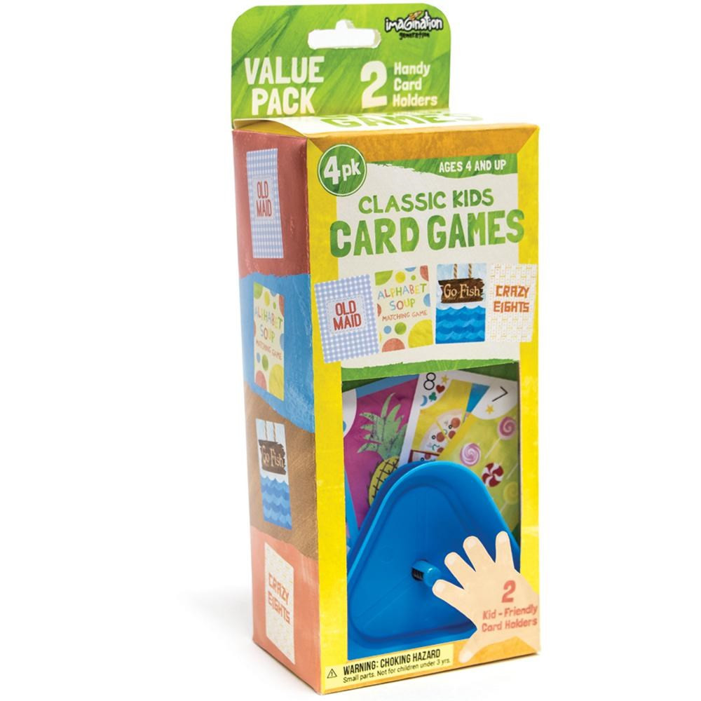 Ideal Children's 4 Card Games in Tin 