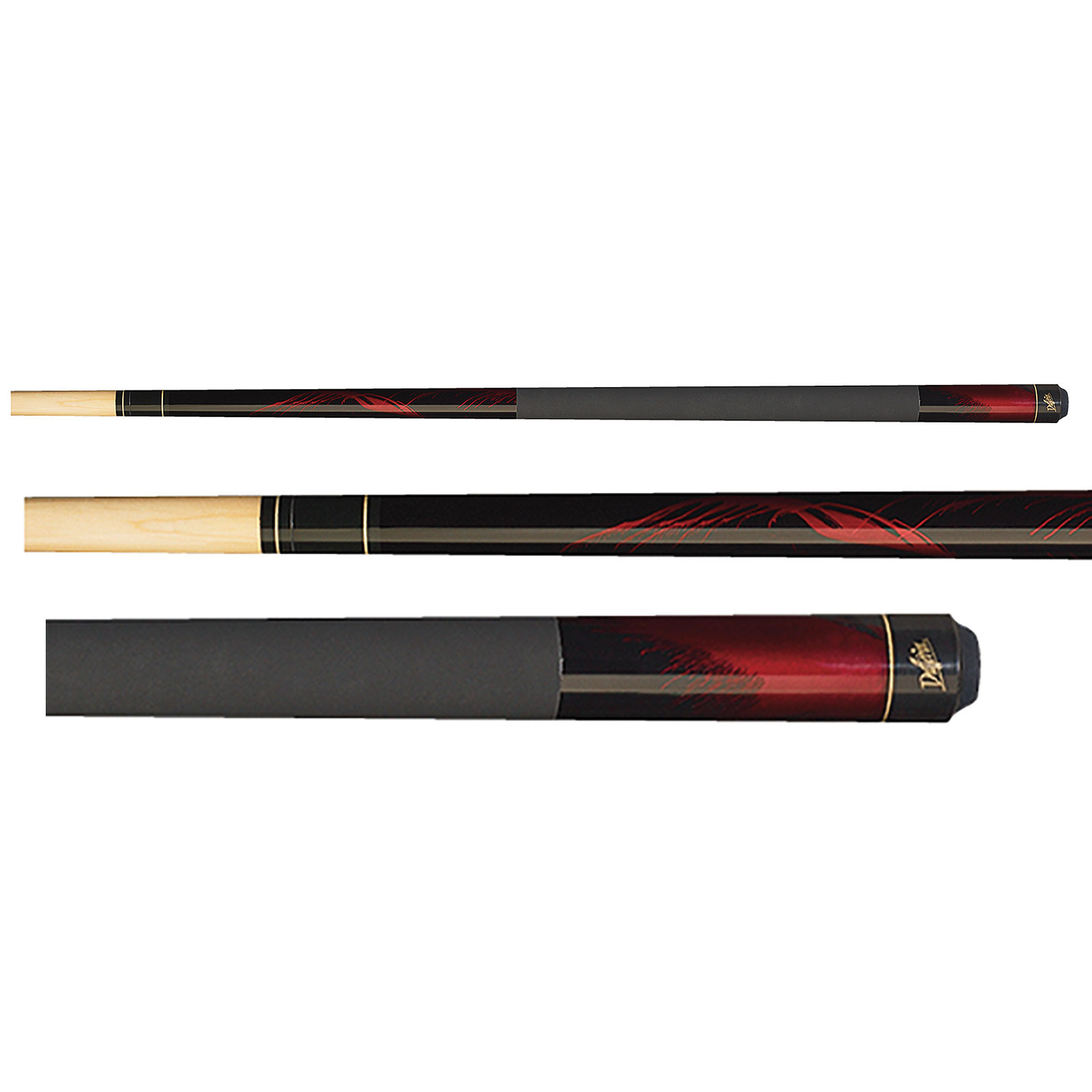 Dufferin D-212 Red Flame Pool Cue Stick