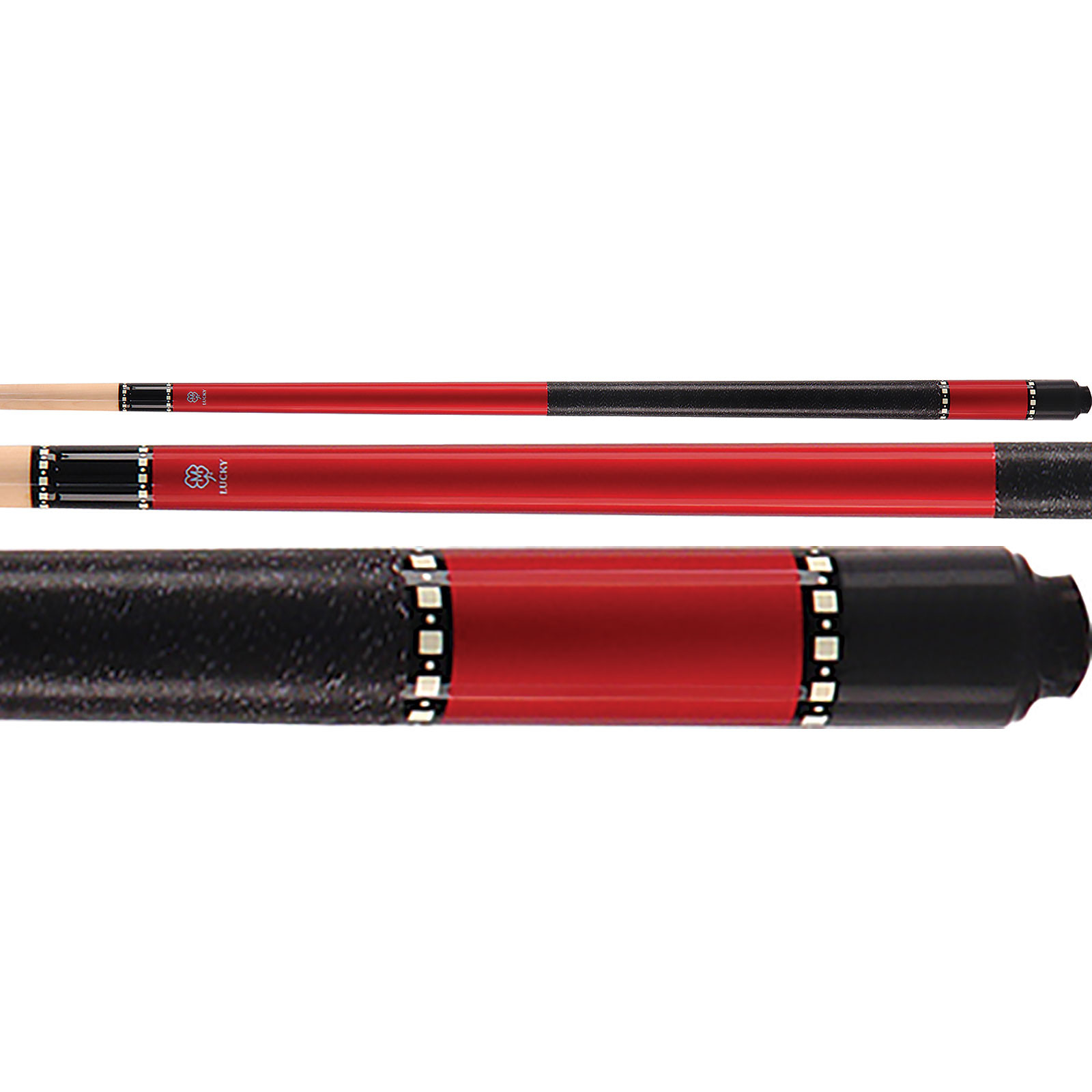 McDermott Lucky Pool Cue, L10, Red