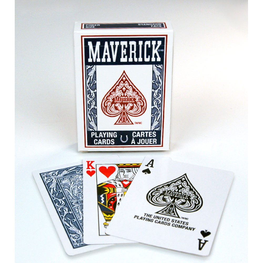 Maverick Standard Index Playing Cards Colors May Vary 1 CT 