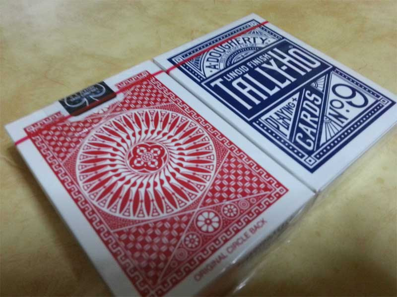 Tally-Ho Circle Back Standard Index Playing Cards