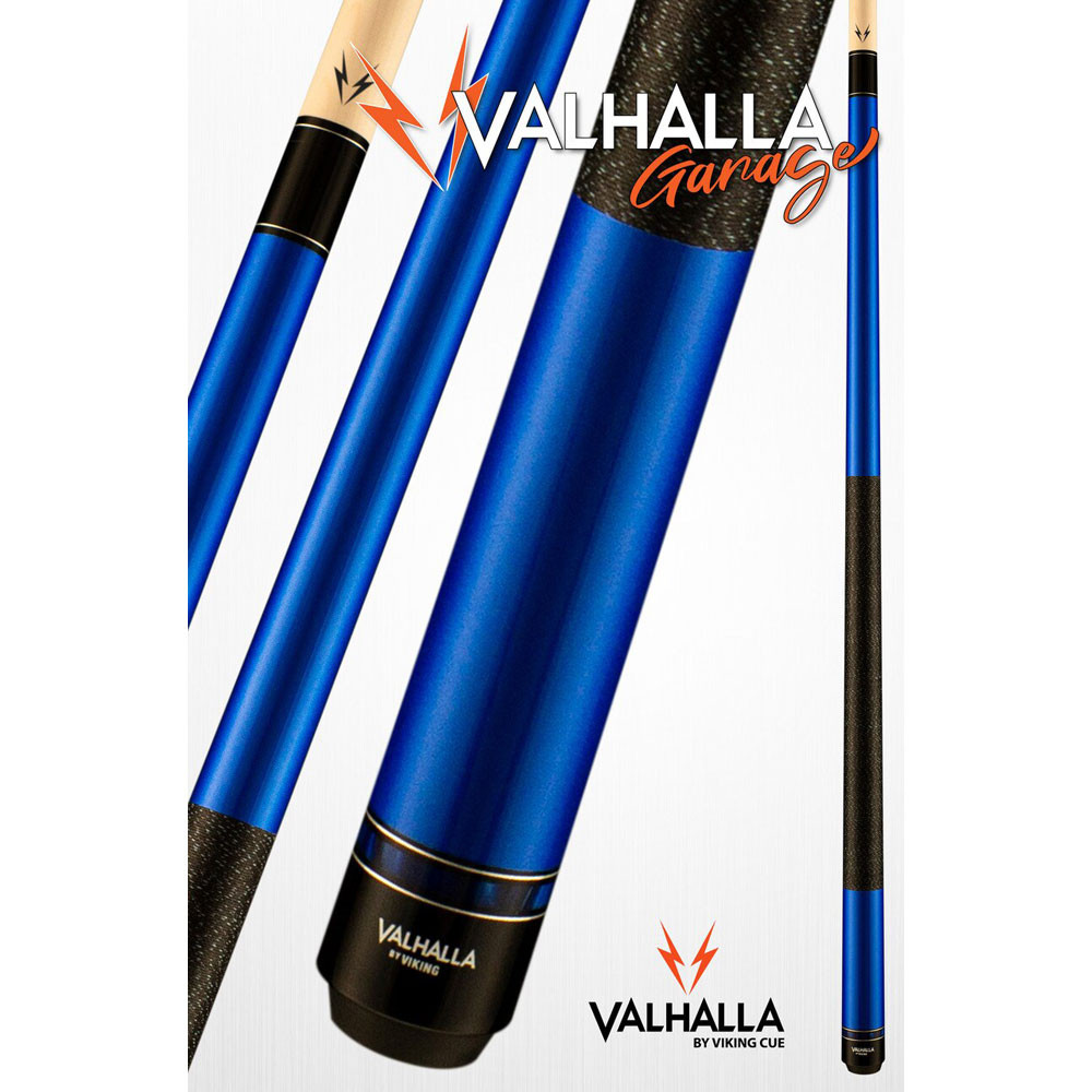 Valhalla Garage VG024 Blue Pool Cue Stick