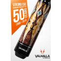 Viking Valhalla VA502 Brown/Turquoise Pool Cue