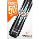 Viking Valhalla VA704 Black/Turquosie Pool Cue
