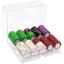 200Ct Claysmith Gaming "Bluff Canyon" Chip Set in Acrylic