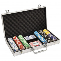 300 Ct Tournament Pro 11.5 Gram Poker Chip Set w/ Aluminum Case