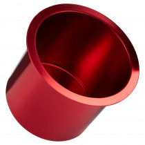 Vivid Red Aluminum Cup Holder