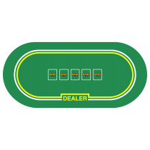 Rollout Gaming Poker w/ Dealer Table Top