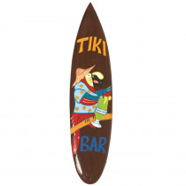 PARROT TIKI BAR SURFBOARD - RGM-ODR716 | RAM Outdoor Décor | Outdoor Décor