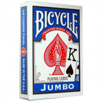 Bicycle Jumbo Index Playing Cards, Blue