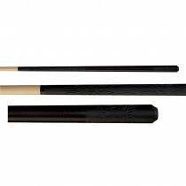 Players D-LTR Tribal Flames Black Stealth Pool Cue Stick