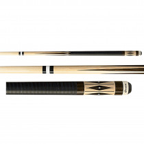 Players G-3384 Maple and Zebrawood Pool Cue Stick